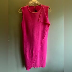St John Pink Sleeveless Dress